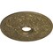 Ekena Millwork Ashley Medallion (Canopies up to 4 3/4"), 23 7/8"OD x 4"ID x 2 1/8"P, Mississippi Mud Crackle CM23ASMMC - alternate 3